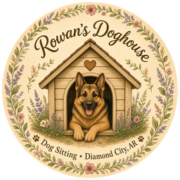 Rowan's Doghouse logo